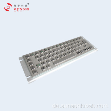 IP65 metal tastatur med track ball